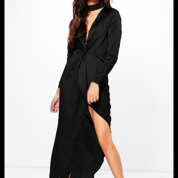 Boohoo Dresses & Skirts - BooHoo silk dress